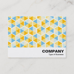 Carte De Visite Motif Hexagon 03