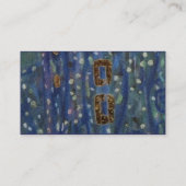 Carte De Visite Motif Klimt. (Dos)