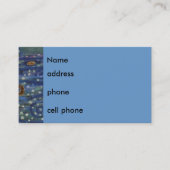 Carte De Visite Motif Klimt. (Devant)