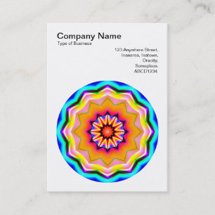 Carte De Visite Motif Mandala 016