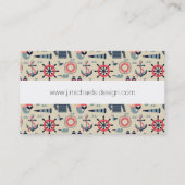 Carte De Visite Motif Marine Life (Dos)