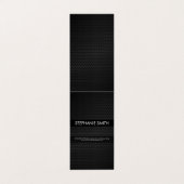 Carte De Visite Motif métallique (Extérieur déplié)