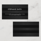 Carte De Visite Motif métallique (Devant / Derrière)