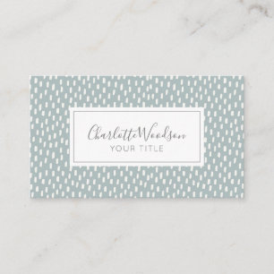 Carte De Visite Motif moderne Dots Professionnel