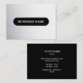 Carte De Visite Motif moderne polygonal de mosaïque (Devant / Derrière)