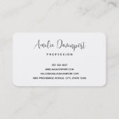 Carte De Visite Motif multicolore Art Déco (Dos)