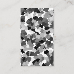 Carte De Visite Motif noir blanc gris