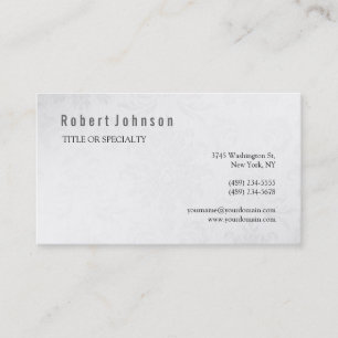 Carte de visite Motif noir blanc gris