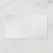 Carte de visite Motif noir blanc gris (Dos)