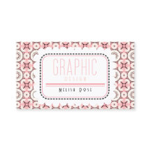 Motif rose funky et code QR