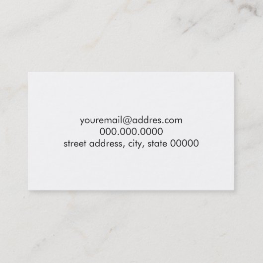 Carte De Visite Motif rose Girly mignon d'Emoji de fleur de (Dos)