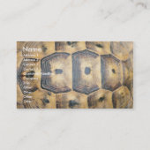 Carte De Visite Motif Tortoise Shell (Dos)