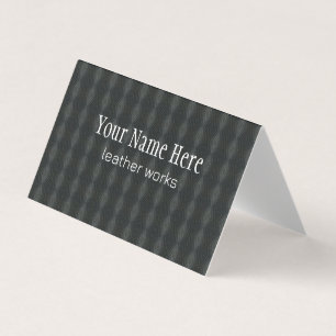 Carte De Visite Motif transparent en acier gris