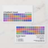 Carte De Visite Motif v2 02 de pixel (Devant / Derrière)