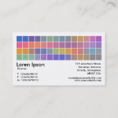 Carte De Visite Motif v2 02 de pixel (Dos)