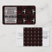 Carte De Visite Motif Vampire (Devant / Derrière)