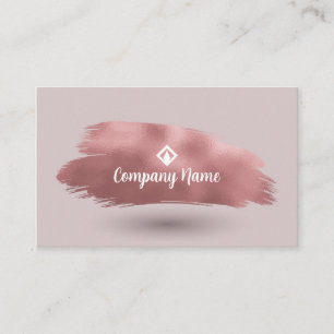 Carte De Visite Motif Violet Clair Avec Tronc Rose