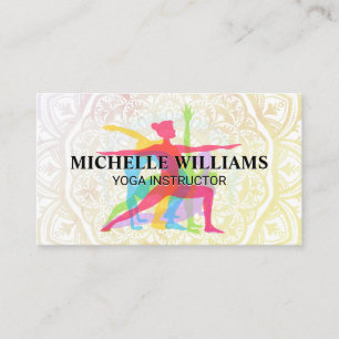 Carte De Visite Motif YogaMandala