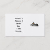 Carte De Visite Moto (Dos)