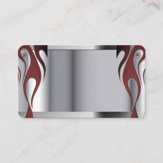 Carte de visite moto (Devant)