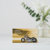 Carte De Visite Moto (Debout devant)