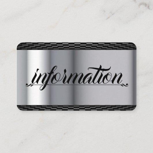 Carte de visite moto (Dos)