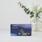 Carte De Visite Moto à moteur (Debout devant)