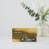 Carte De Visite Moto à moteur (Debout devant)