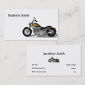 Carte De Visite Moto à moteur (Devant / Derrière)