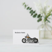 Carte De Visite Moto à moteur (Debout devant)