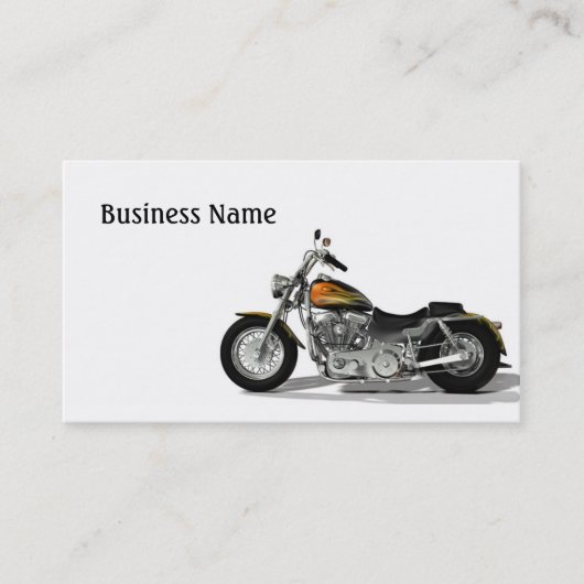 Carte De Visite Moto à moteur (Devant)