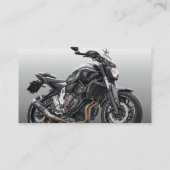 Carte De Visite Moto - Le vélo de rêve (Dos)