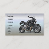 Carte De Visite Moto - Le vélo de rêve (Devant)