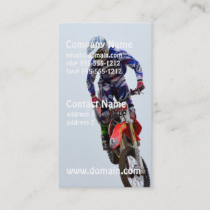 Carte De Visite Motocross