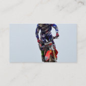 Carte De Visite Motocross (Dos)