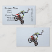 Carte De Visite Motocross de style libre (Devant / Derrière)