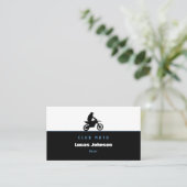 Carte De Visite Motocross | Motorcycliste (Debout devant)