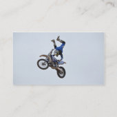 Carte De Visite Motocross volant haut (Dos)