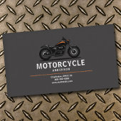 Carte De Visite Motocyclette 