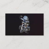 Carte De Visite Motocyclette du shérif (Dos)