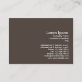 Carte De Visite Motocyclettes classiques, mini photo (Dos)