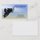 Carte De Visite Motoneige (Devant / Derrière)