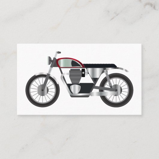 Carte De Visite Motorcycle (Devant)