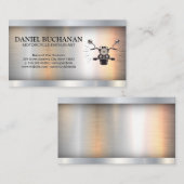 Carte De Visite Motorcycle | Métallurgique (Devant / Derrière)