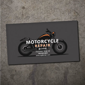 Carte De Visite Motorcycle Repair