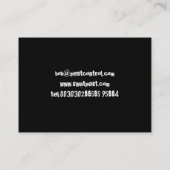 Carte De Visite Mouche morte, lutte contre les parasites de coup (Dos)