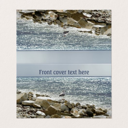 Carte De Visite Mouette (Extérieur déplié)