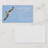 Carte De Visite Mouette volante (Devant / Derrière)