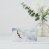 Carte De Visite Mouette volante (Debout devant)