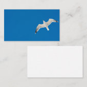 Carte De Visite Mouette volante (Devant / Derrière)